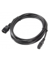 LANBERG Przedłużacz kabla zasilającego IEC 320 C13 - C14 VDE 5M czarny - nr 19