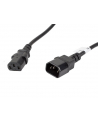 LANBERG Przedłużacz kabla zasilającego IEC 320 C13 - C14 VDE 5M czarny - nr 27
