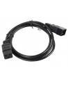 LANBERG Przedłużacz kabla zasilającego IEC 320 C19 - C20 VDE 1.8M VDE    czarny - nr 11