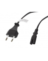 LANBERG Kabel zasilający EURO (radiowy) CEE 7/16 - IEC 320 C7 1.8M       czarny - nr 2