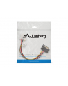 LANBERG Kabel SATA zasilający - Molex M/F 15cm - nr 15