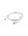 LANBERG Kabel USB 2.0 micro AM-MBM5P 1.8M biały - nr 1