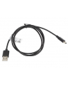 LANBERG Kabel USB-C -> USB-A M/M 1M 2.0 czarny - nr 10