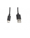 LANBERG Kabel USB-C -> USB-A M/M 1M 2.0 czarny - nr 11