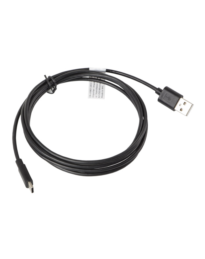 LANBERG Kabel USB-C -> USB-A M/M 1.8M 2.0 czarny główny