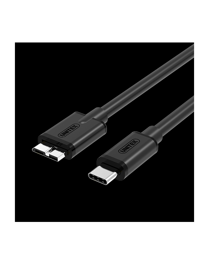 Unitek Kabel USB TYP-C DO microUSB3.0; 1m; Y-C475BK główny