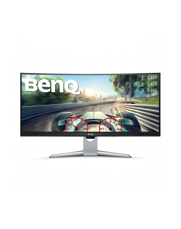 Monitor BenQ EX3501R; 35'' curved,  panel VA, HDR 3440x1440; DP/HDMIx2/UDB główny