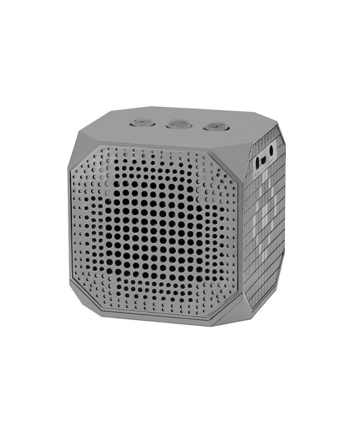 Qoltec Przenośny głośnik Bluetooth | 3W | Double Speaker | Szary główny