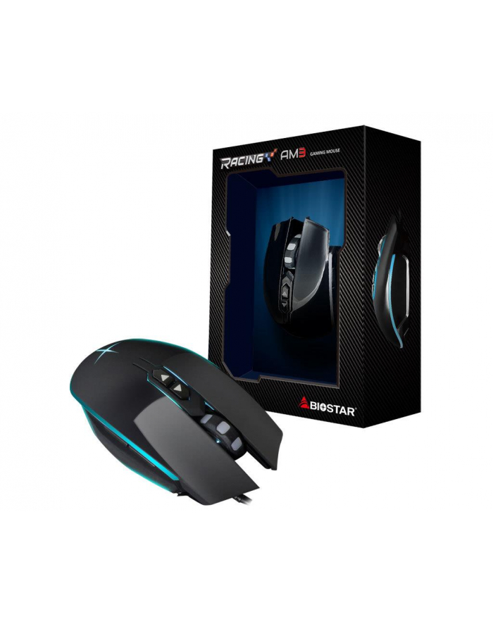 BIOSTAR Usb Mouse , Black główny