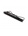 Listwa zasilająca QOLTEC do RACK 19'' | 16A | 1U | PDU | 6xSCHUKO | 2m - nr 6