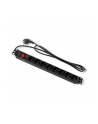 Listwa zasilająca QOLTEC do RACK 19'' | 16A | 1U | PDU | 8xSCHUKO | 2m - nr 9