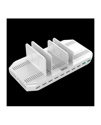 Unitek STACJA ŁADUJĄCA 10xUSB; 96W; 2xQC3.0; Y-2190A