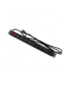 Listwa zasilająca QOLTEC do RACK 19'' | 1U | 10A | PDU | 8xIEC C13 | 2m - nr 4