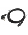 LANBERG Kabel zasilający Laptop (MIKI) IEC 7/7 - IEC 320 C5 3M VDE czarny - nr 18