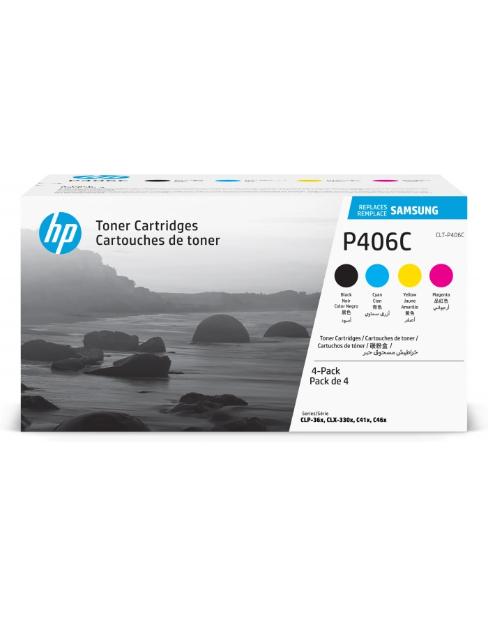 HP Inc. Samsung CLT-P406C 4-pk CYMK Toner główny