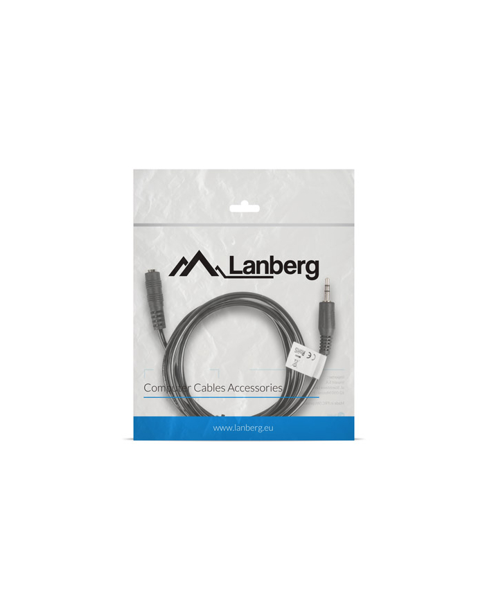 LANBERG Kabel Minijack - Minijack M/F 1.5M główny