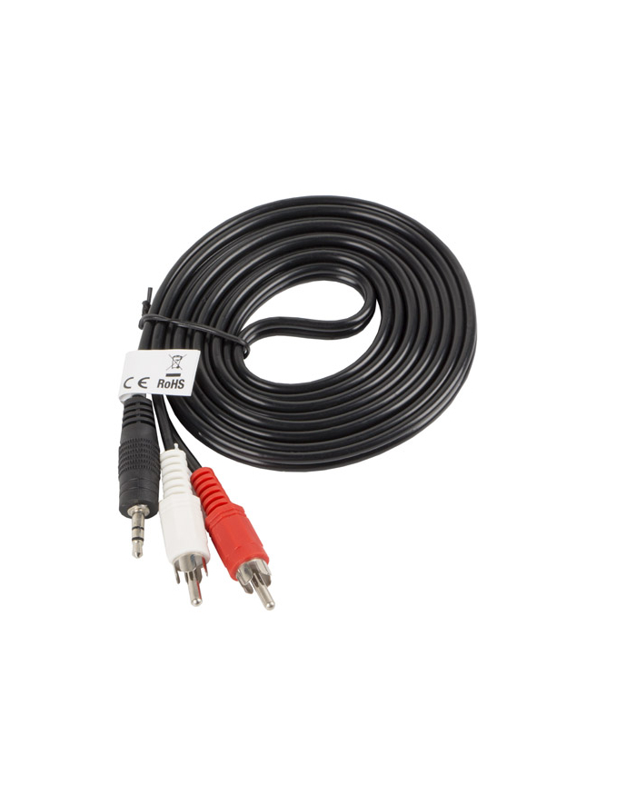 LANBERG Kabel Minijack - 2x Chinch M/M 2M główny