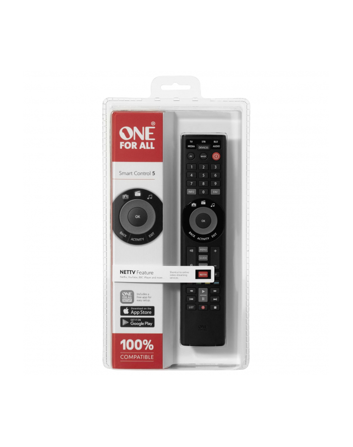 One For All Pilot TV Smart Control dla 5 urządzeń bluetooth główny