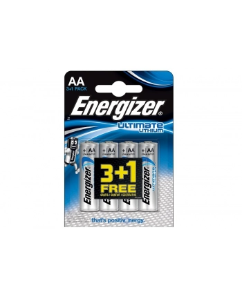 Bateria LITHIUM AA L91 3+1szt.