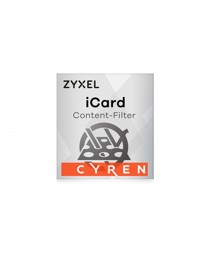 E-iCard 1-year CF ZyWALL/USG 110 LIC-CCF-ZZ0027F główny