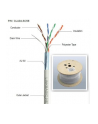 Linkbasic kabel instalacyjny skrętka FTP kat. 5e, drut 305m, 100% miedź, szpula - nr 2