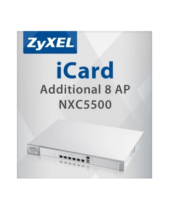 E-icard 8 AP Lic Upgrade for NXC5500 LIC-AP-ZZ0004F