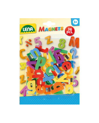 Literki magnetyczne małe 36 szt.