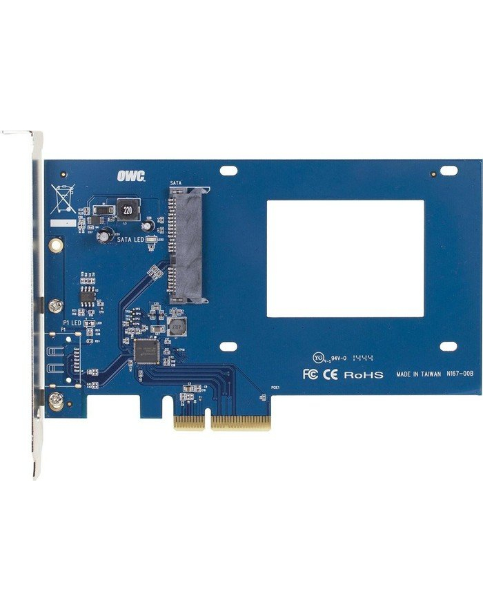 Accelsior S adapter dysków SSD 2,5' na PCIe główny