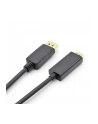 DisplayPort - HDMI Kabel 1.8m. czarny - nr 3