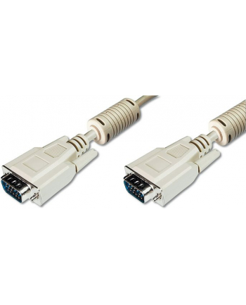 Kabel połączeniowy VGA Typ DSUB15/DSUB15 M/M beżowy 10m