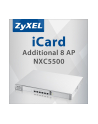 E-icard 8 AP Lic Upgrade for NXC5500 LIC-AP-ZZ0004F - nr 1