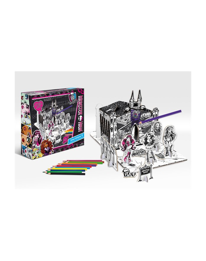 Zestaw kreatywny do kolorowania Monster High główny