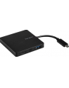USB-C Hub to 3xUSB-A/1xUSB-C/Black/PD pass through - nr 16