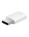 Adapter USB-C to Micro USB White - nr 13