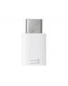 Adapter USB-C to Micro USB White - nr 16