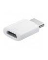 Adapter USB-C to Micro USB White - nr 25