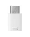 Adapter USB-C to Micro USB White - nr 27