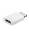 Adapter USB-C to Micro USB White - nr 40