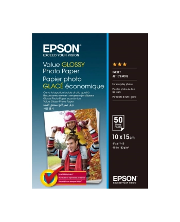 Value Glossy Photo Paper 10x15 50 Kartek