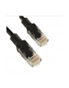 Patchcord kabel sieciowy UTP Cat. 5e 0,5m czarny - nr 6
