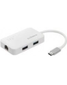 EU-4308 Eth Adp 1xGbE USB-C 3xUSB 3.0 Hub - nr 25