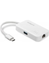 EU-4308 Eth Adp 1xGbE USB-C 3xUSB 3.0 Hub - nr 42
