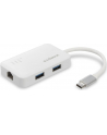 EU-4308 Eth Adp 1xGbE USB-C 3xUSB 3.0 Hub - nr 29