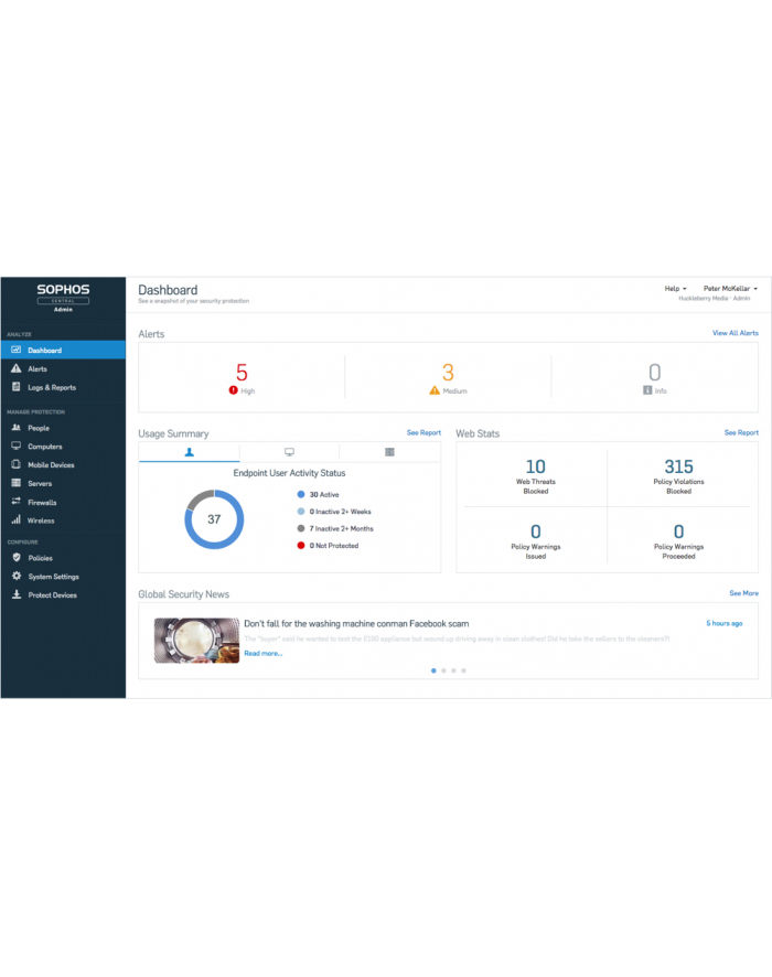 Endpoint Protection Advanced 500-999U 12MC GOV REN główny