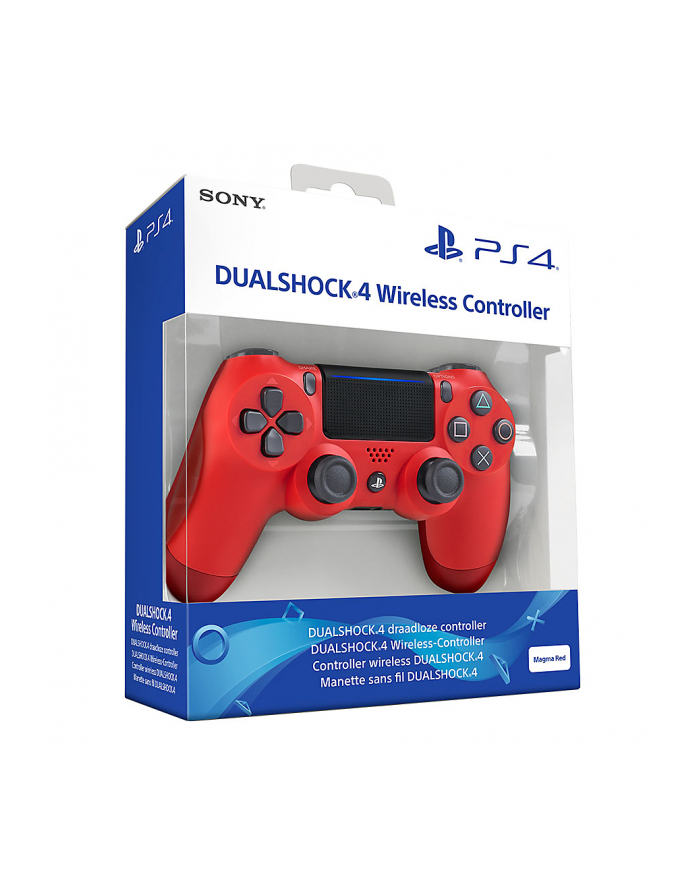 PS4 Dualshock Cont Magma Red v2 główny