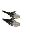 Patchcord kabel sieciowy Cat. 5e UTP 1m czarny - nr 9