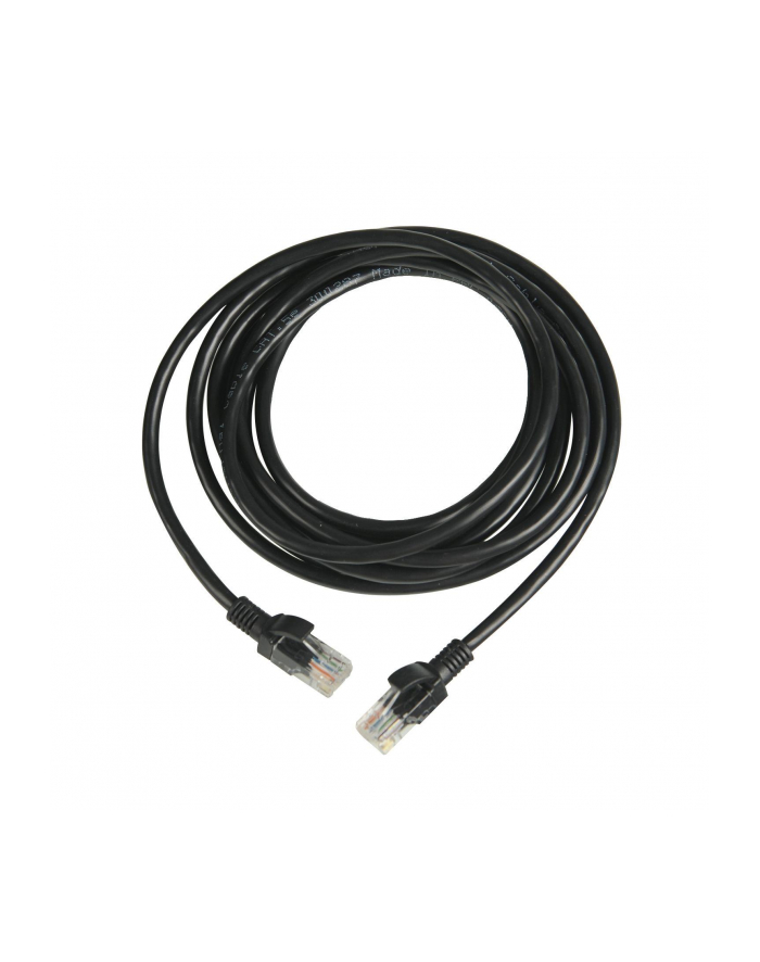 Patchcord Cat. 5e UTP 3m czarny główny