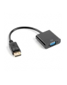 Adapter DisplayPort (M) -> VGA 15 pin (F) czarny na kablu - nr 10