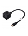 Adapter HDMI-A (M) -> HDMI-A (F) x2 splitter 20cm - nr 8