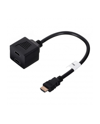 Adapter HDMI-A (M) -> HDMI-A (F) x2 splitter 20cm